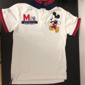 H&M Mickey Mouse polo